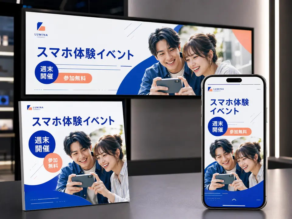 イベント告知とSNS画像の制作例